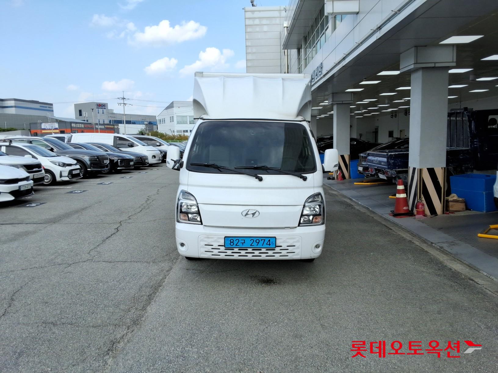 Hyundai PORTER Ⅱ (E) 슈퍼캡 초장축 스마트스페셜 배터리진단 고전압 배터리 상태 (SoH) 진단을 완료한 차량입니다.